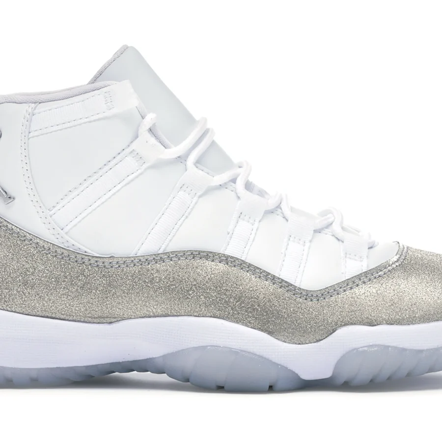 Jordan 11 Retro White Metallic Silver (womens)