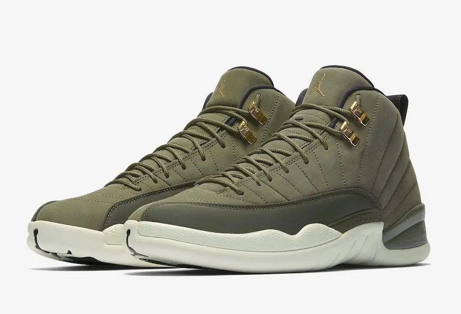 Jordan 12 Retro Olive Green