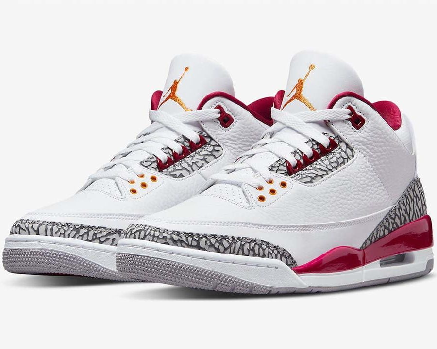 Jordan 3 Retro Cardinal Red