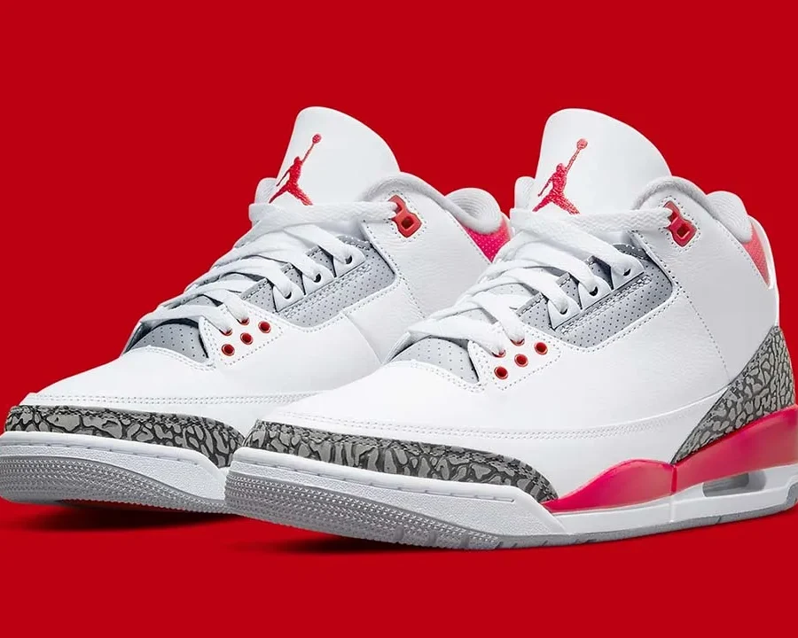 Jordan 3 Retro Fire Red