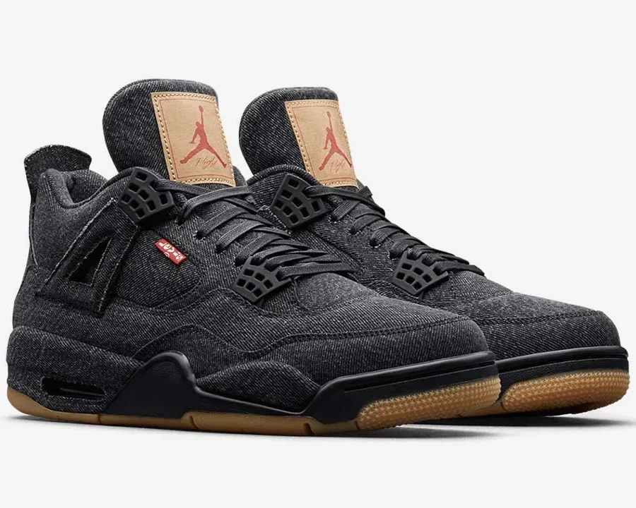 Jordan 4 Retro Levi Black