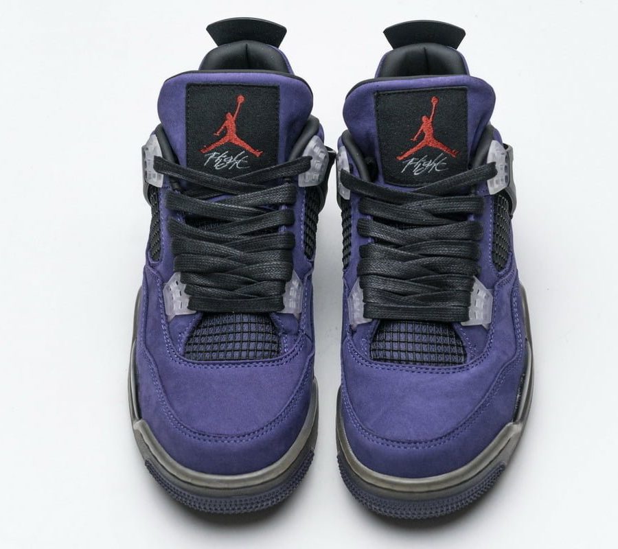 Jordan 4 Retro Traviscott Purple
