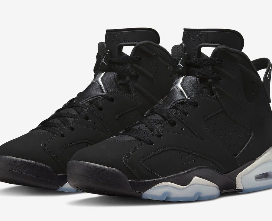 Jordan 6 Retro Chrome Metallic Silver