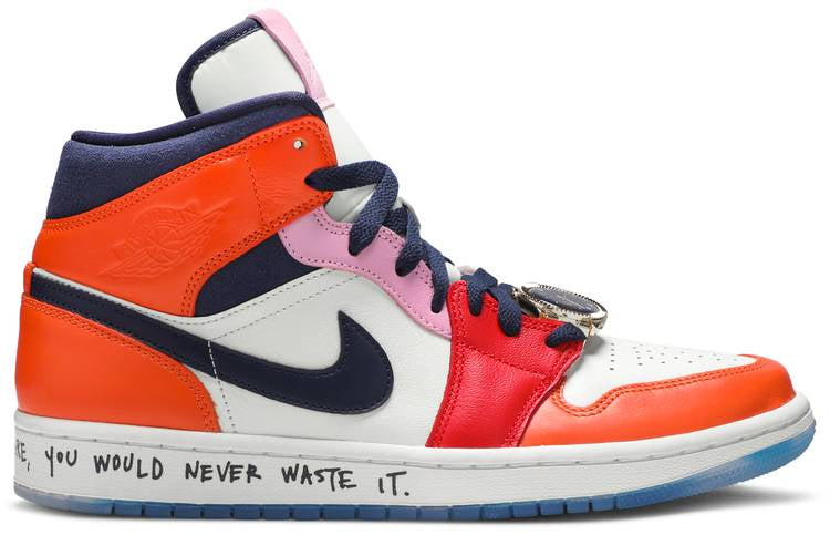 Melody Ehsani X Air Jordan 1 Mid fearless Cq7629-100