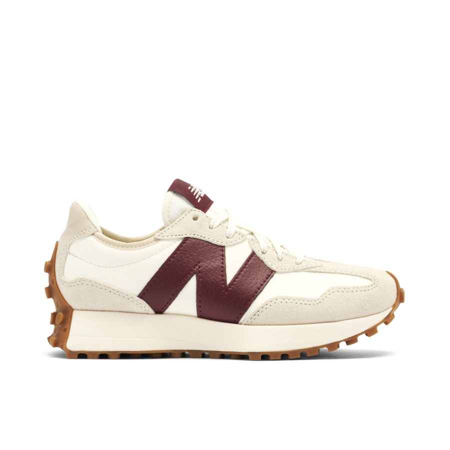 New Balance 327 Moonbeam Classic Burgundy Womens Ws327ka