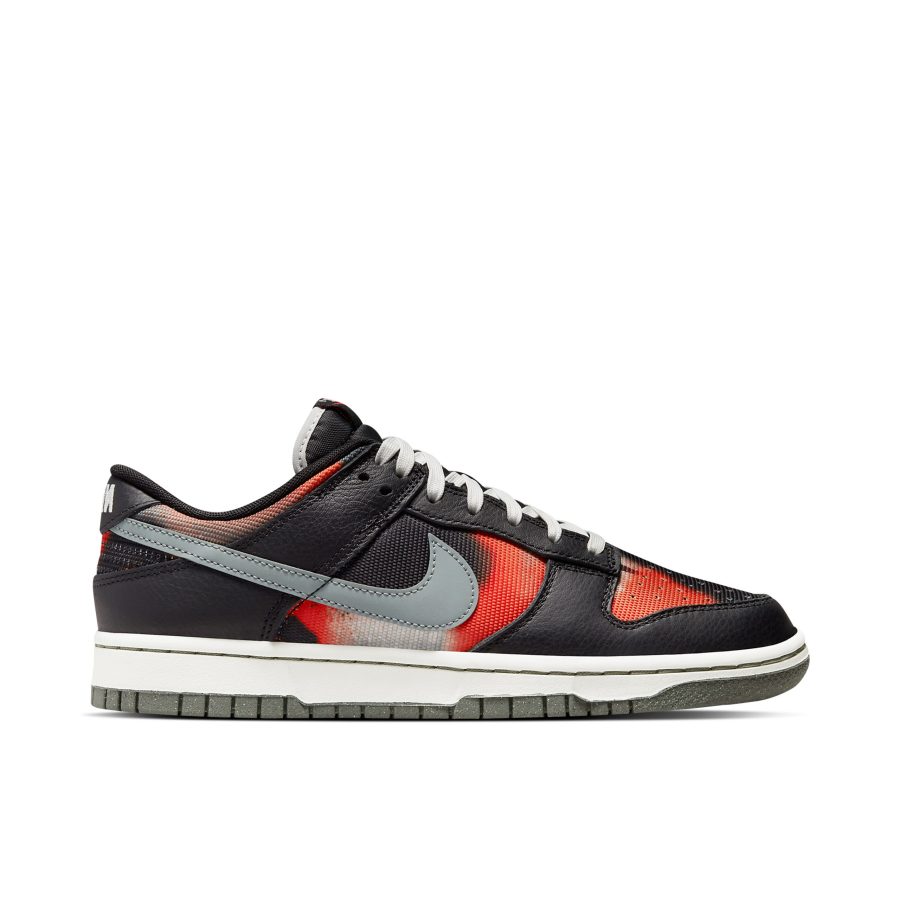 Nike Dunk Low Graffiti Black Red Dm0108-001