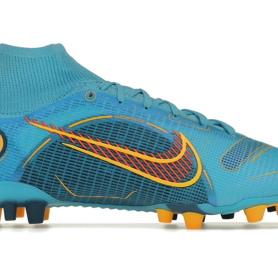 Nike Mercurial Superfly 8 Elite Ag Chlorine Blue Laser Orange