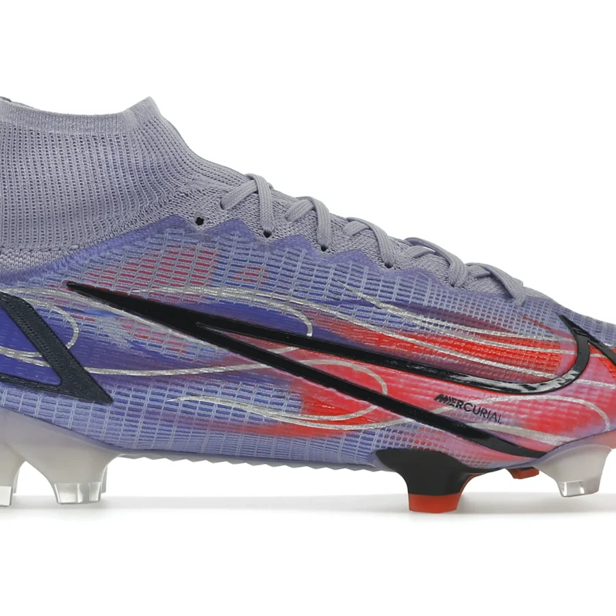Nike Mercurial Superfly 8 Fg Kylian Mbappe Flames (clear Sole)