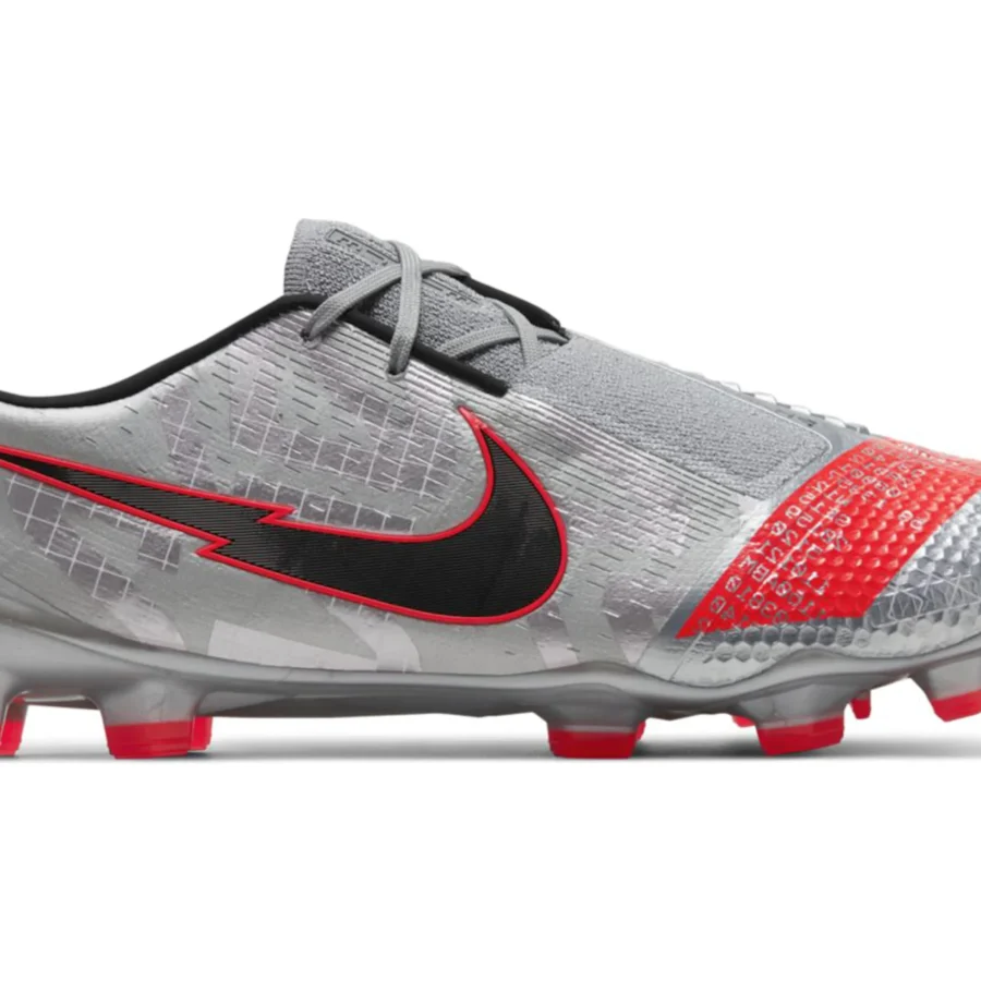 Nike Phantom Venom Elite Fg Metallic Grey Crimson
