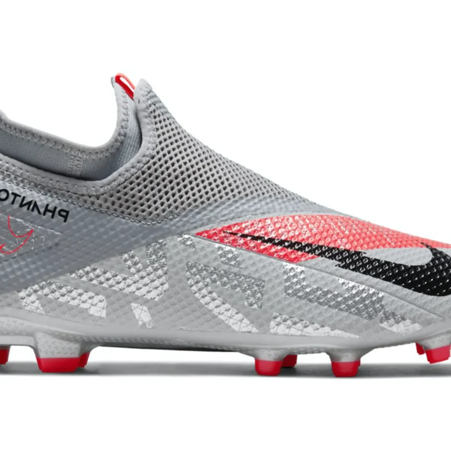 Nike Phantom Vision 2 Academy Dynamic Fit Mg Metallic Grey Crimson