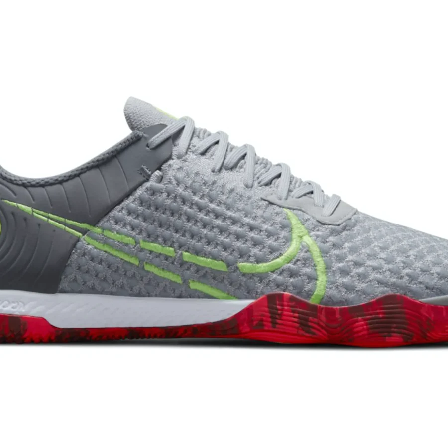 Nike React Gato Grey Fog Bright Crimson