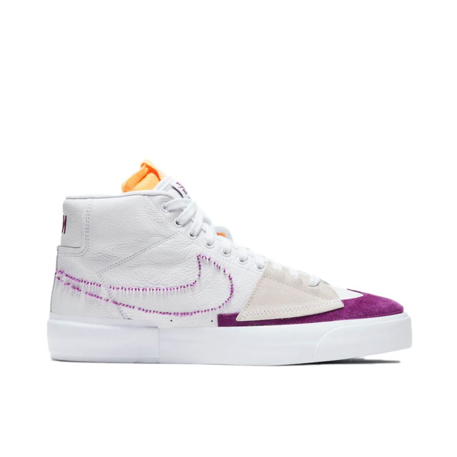 Nike Sb Blazer Mid Edge Lakers Da2189-100