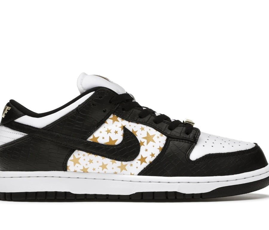 Nike Sb Dunk Low Supreme Stars Black (2021)