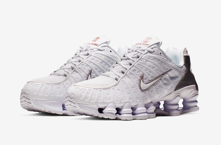 Nike Shox Tl Metallic Silver