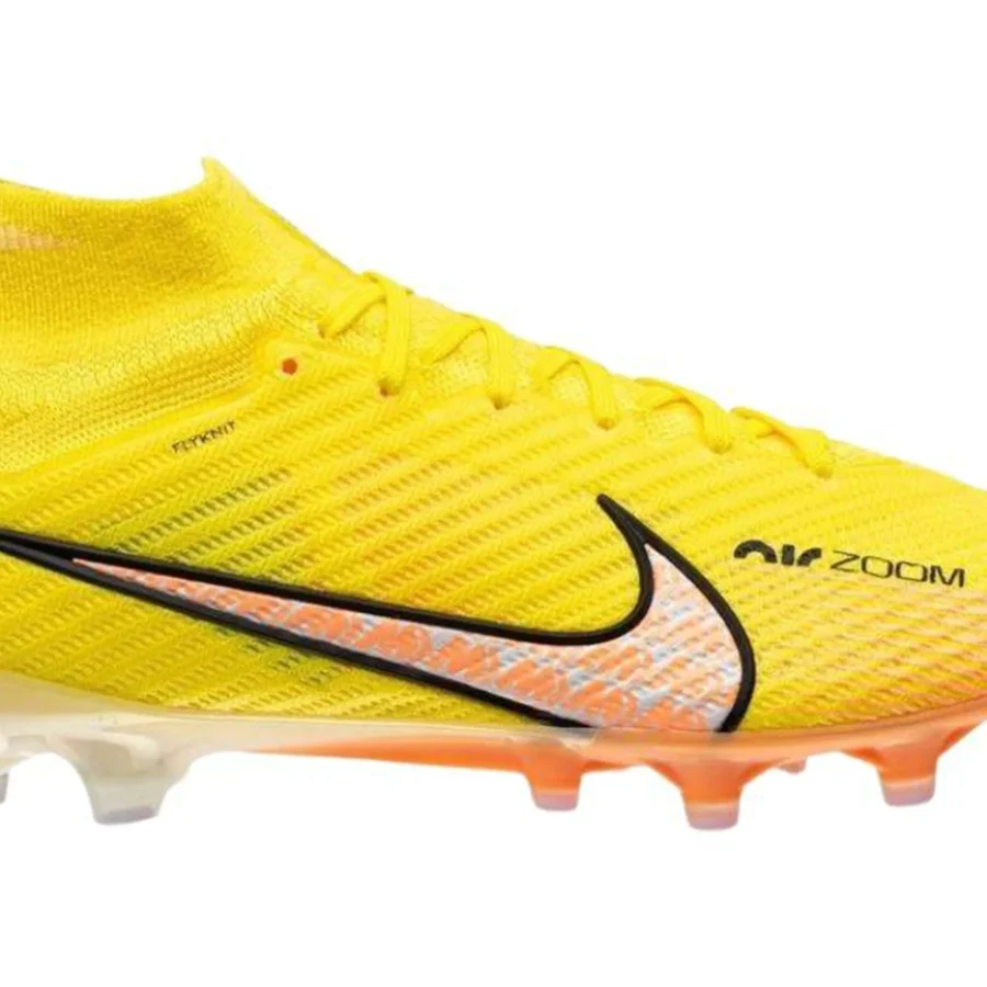 Nike Zoom Mercurial Superfly 9 Elite Ag-pro Yellow Strike Sunset Glow