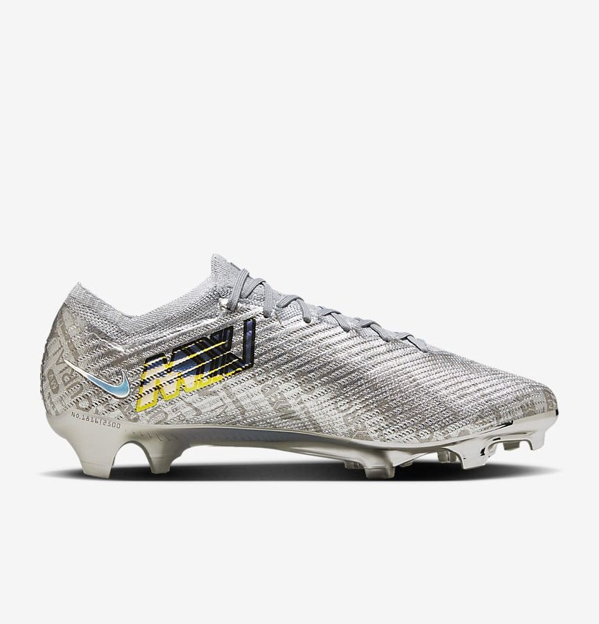 Nike Zoom Mercurial Vapor 15 Elite Xxv Se Fg Metallic Silver