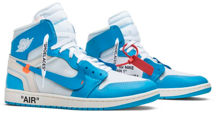 Off-white X Air Jordan 1 Retro High Og unc Aq0818-148