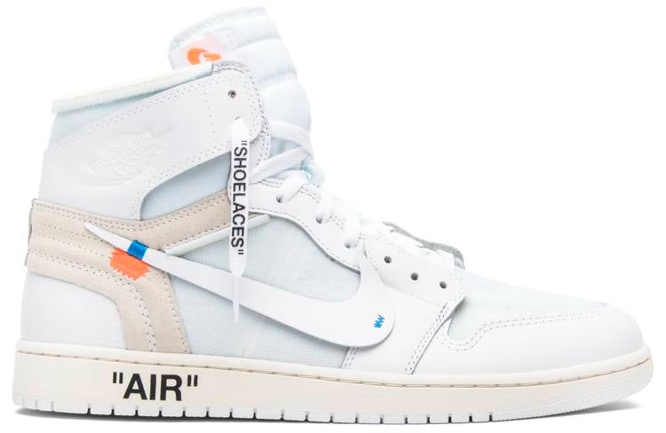 Off-white X Air Jordan 1 Retro High Og White 2018 Aq0818-100