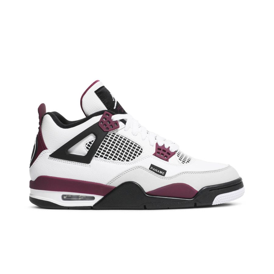 Paris Saint-germain X Air Jordan 4 Retro Gs bordeaux Cz6509-100