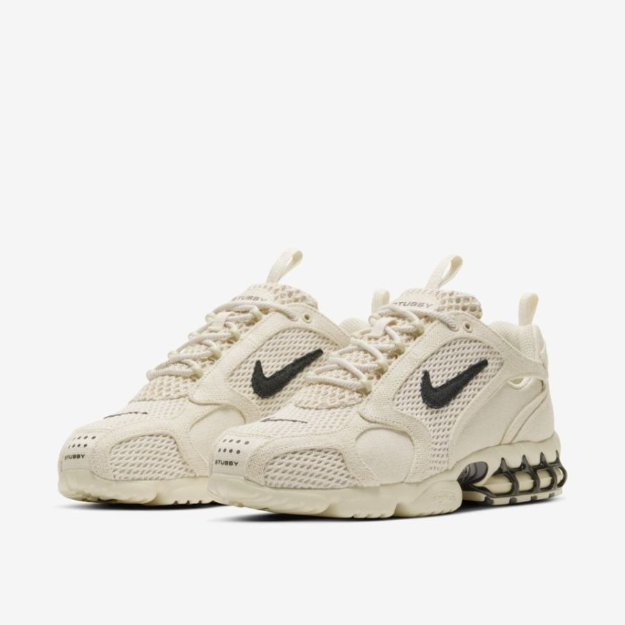 Stussy X Nike Air Zoom Spiridon Cage 2 Fossil