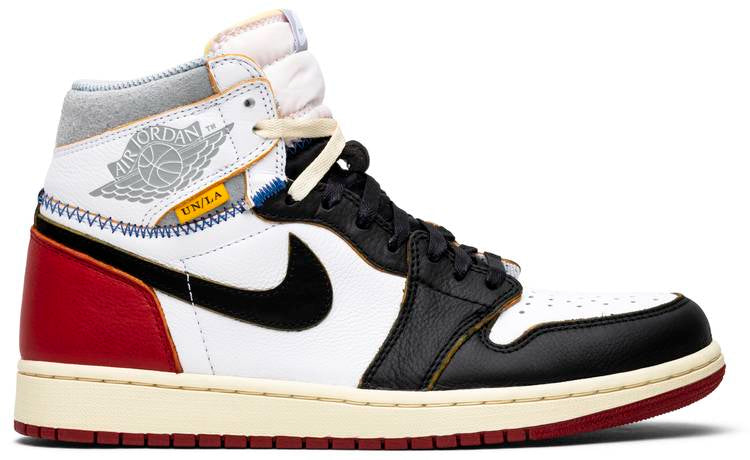 Union La X Air Jordan 1 Retro High Nrg Black Toe Bv1300-106