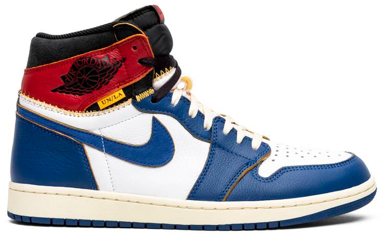 Union La X Air Jordan 1 Retro High Nrg Storm Blue Bv1300-146