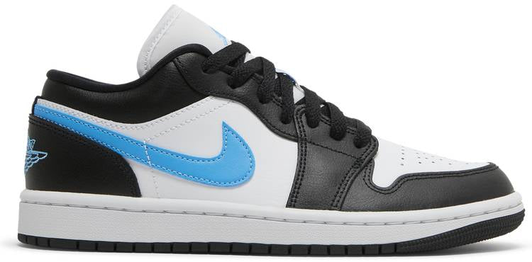 Wmns Air Jordan 1 Low black University Blue Dc0774-041