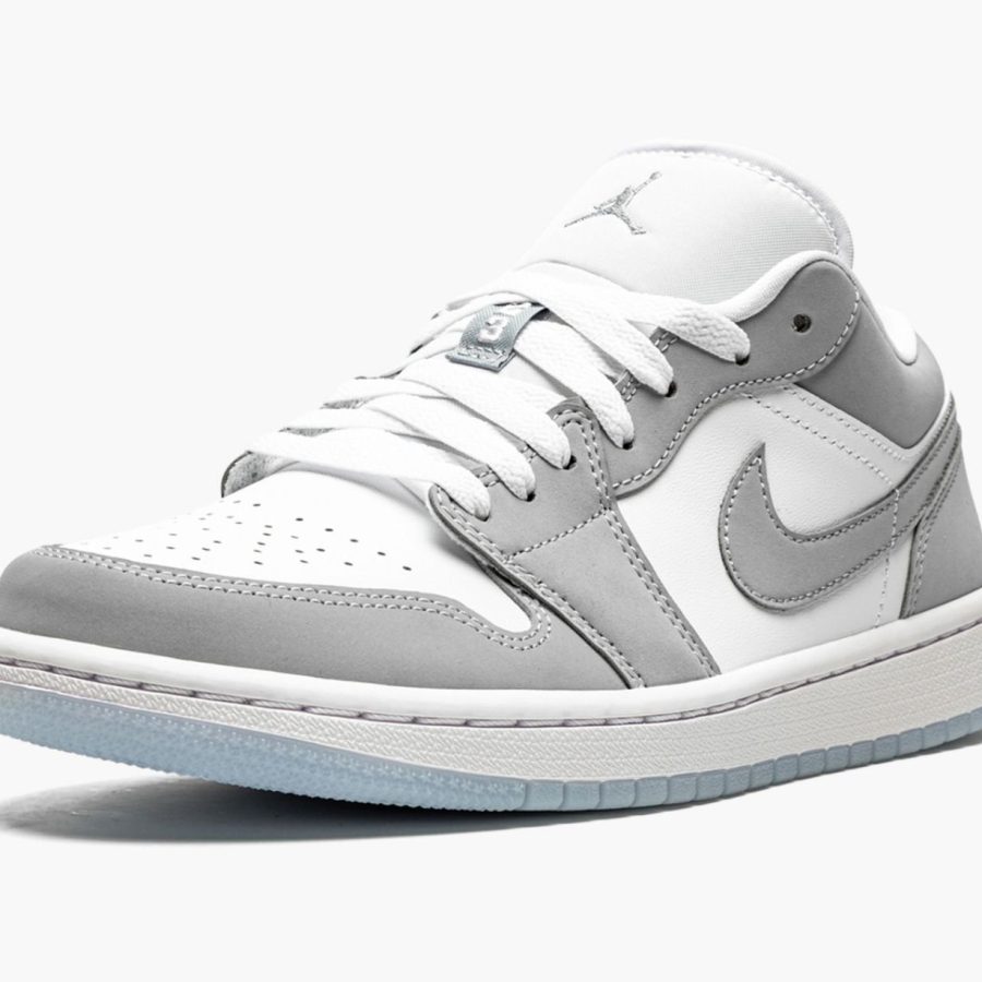 Wmns Air Jordan 1 Low white / Wolf Grey
