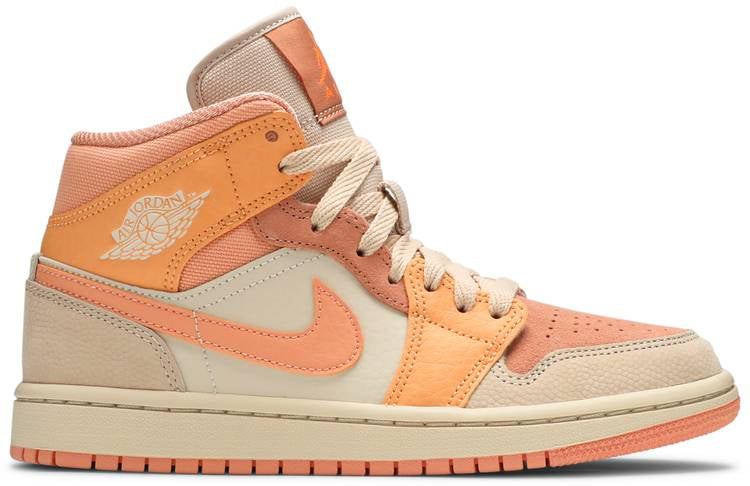 Wmns Air Jordan 1 Mid apricot Dh4270-800