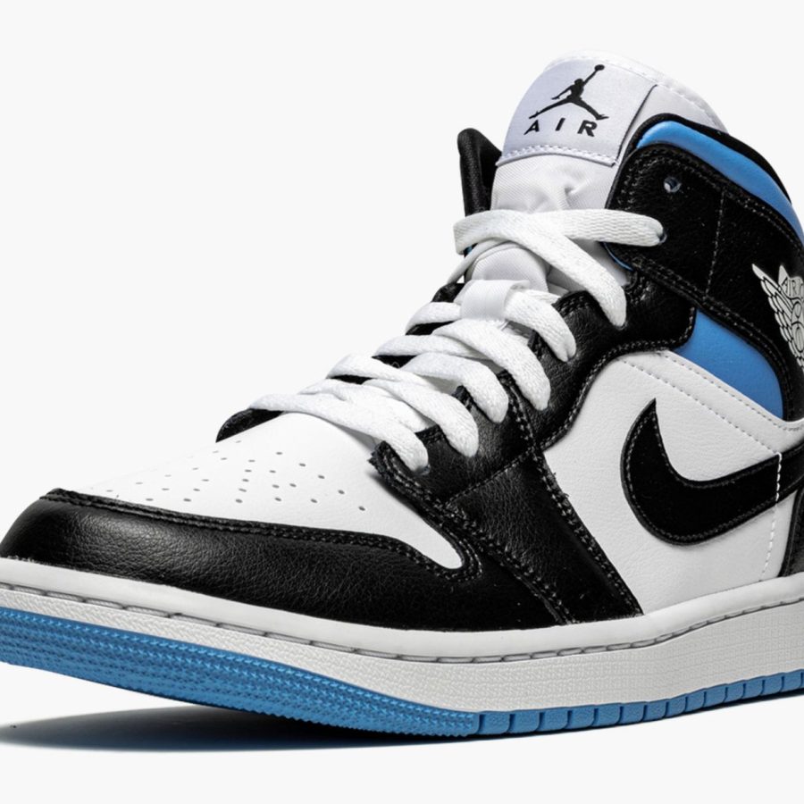 Wmns Air Jordan 1 Mid black / White / University Blue