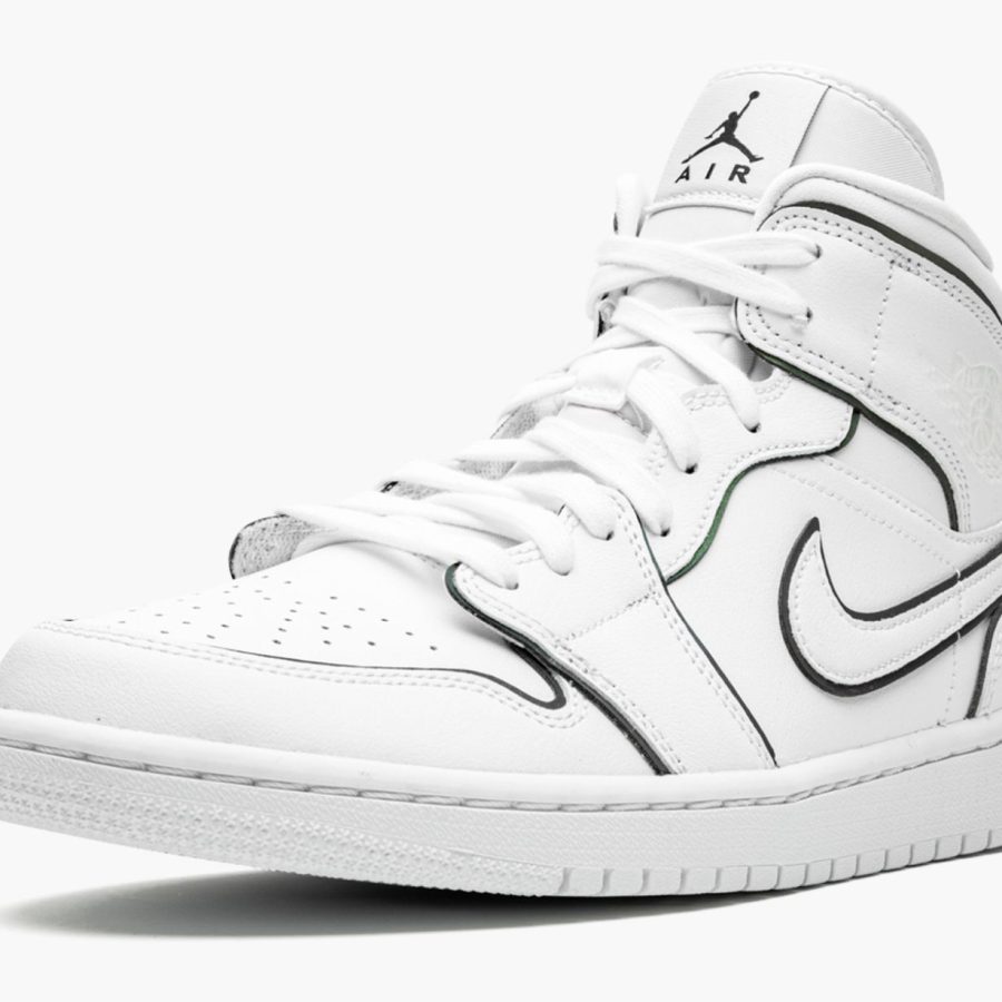 Wmns Air Jordan 1 Mid iridescent Outline Ck6587-100
