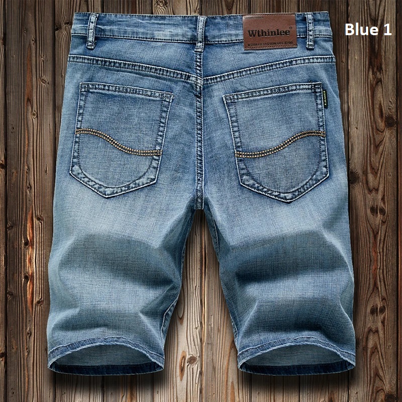 Stretch Denim Shorts Jeans for Men