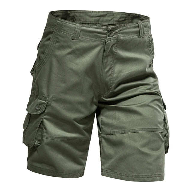 Men's Shorts Multi-Pocket Cotton Comfortable