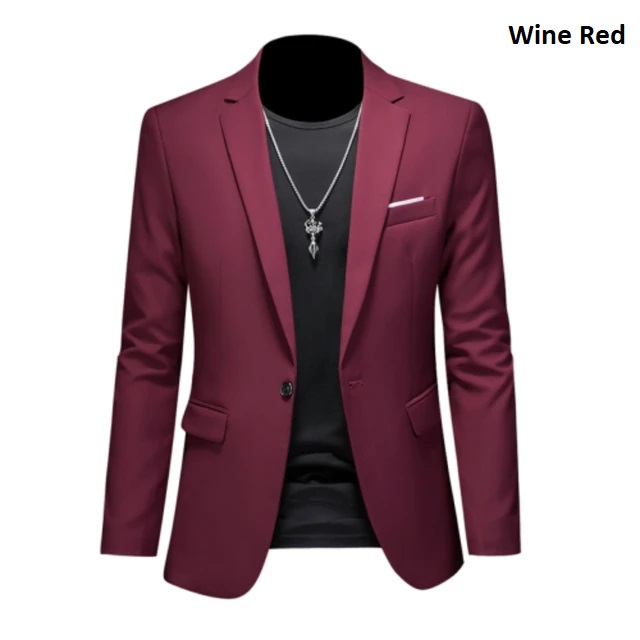 15-color boutique fashion suit jacket M-6XL