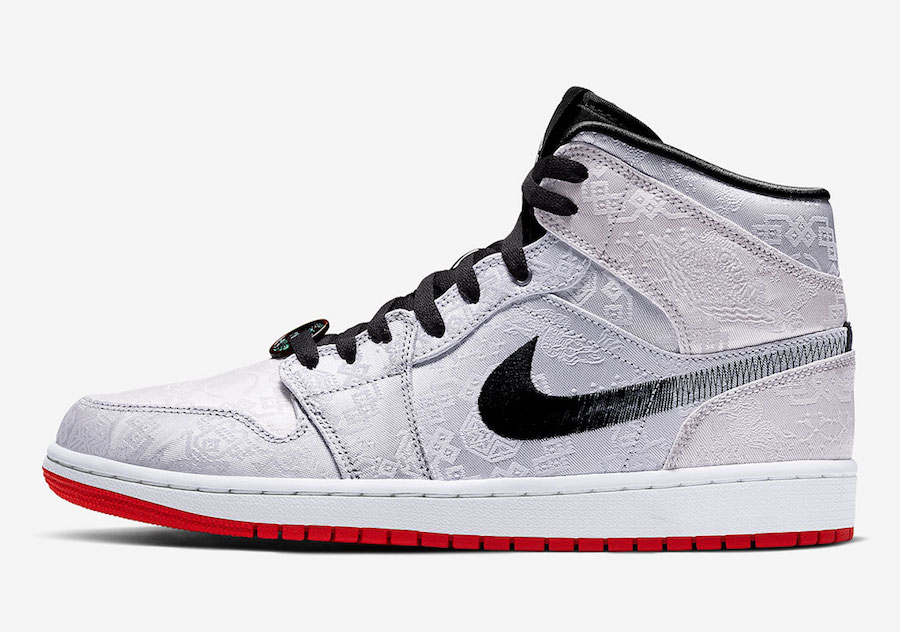CLOT x Air Jordan 1 Mid “Fearless”CU2804-100