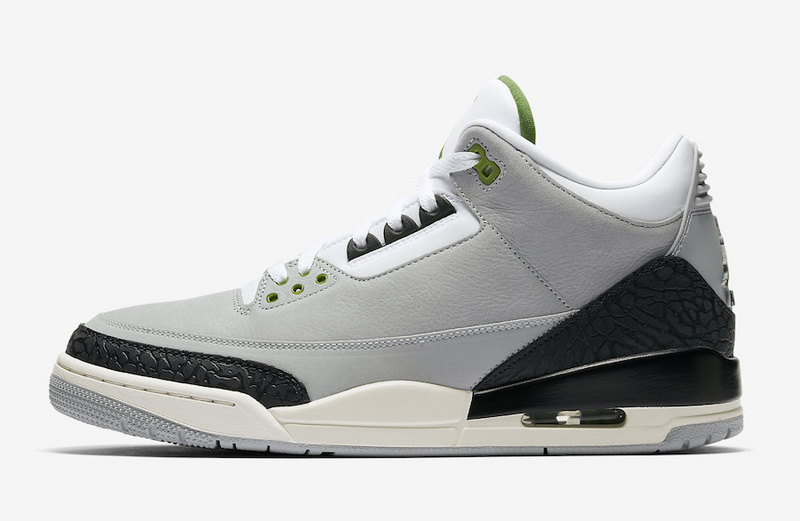 Air Jordan 3 Tinker “Chlorophyll” 136064-006