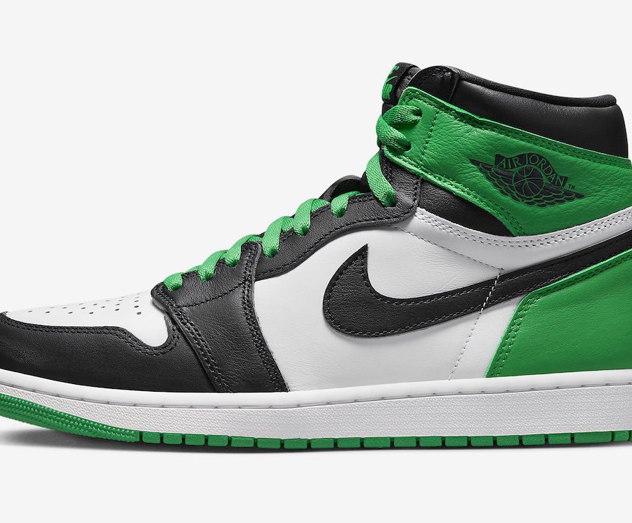 Air Jordan 1 High OG “Lucky Green”Code DZ5485-031