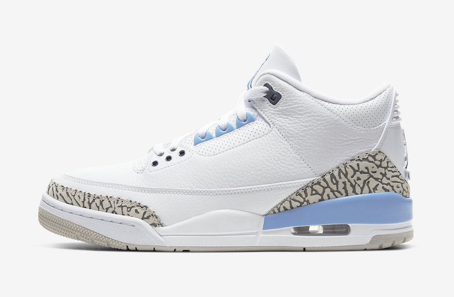 Air Jordan 3 “UNC” CT8532-104