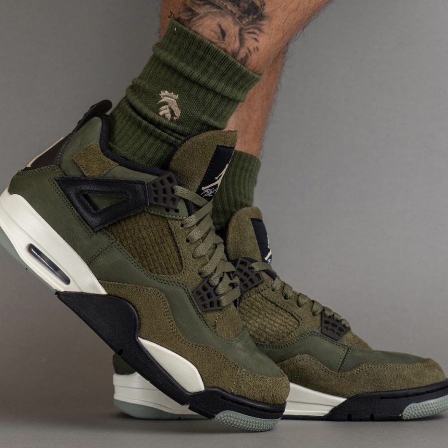 Air Jordan 4 Craft Medium Olive