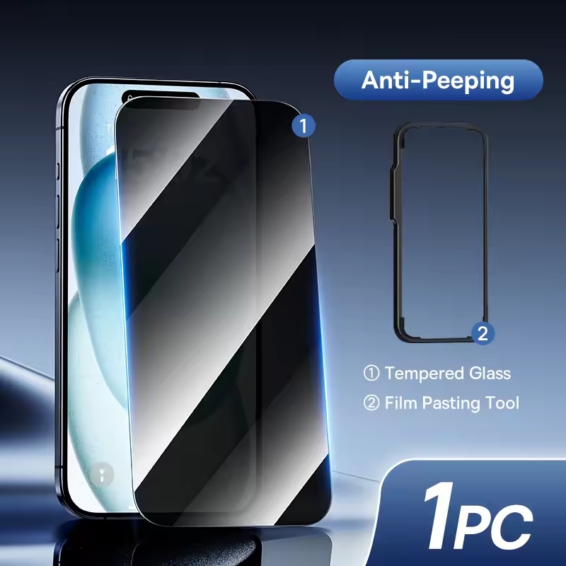 Sapphire anti-peeping tempered glass screen protector