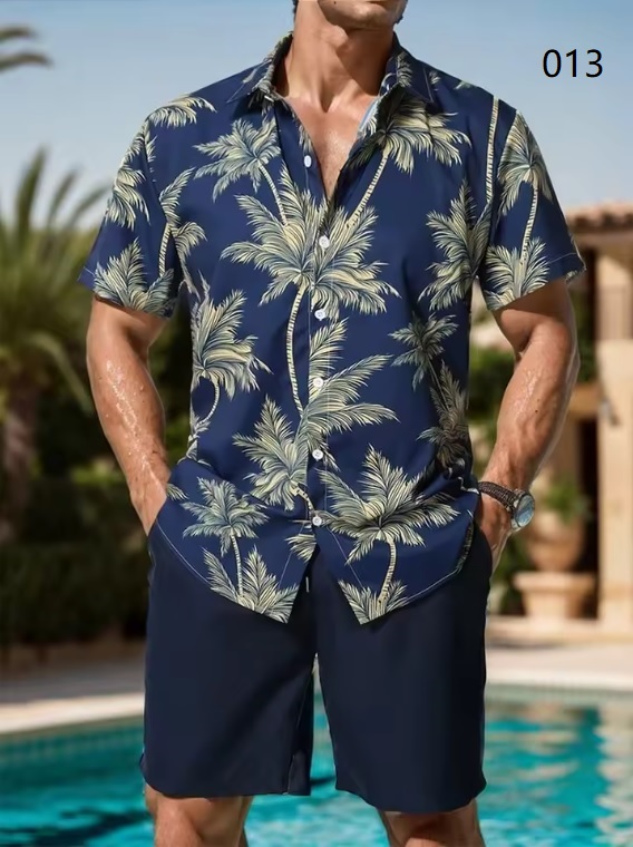 Fashion set Hawaiian shirt and Shorts