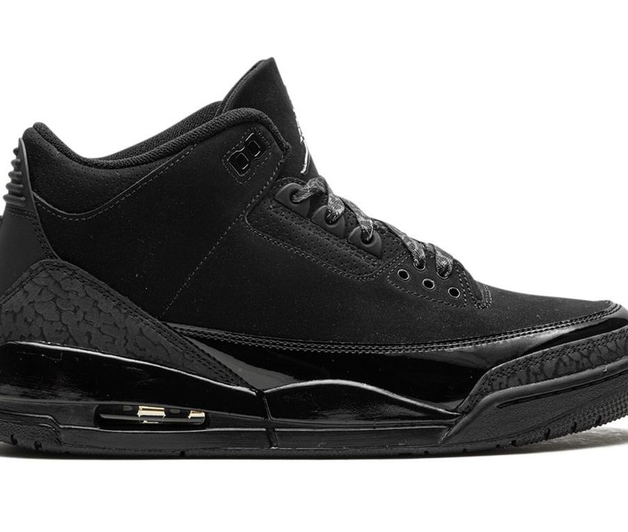 Air Jordan 3 "Black Cat 2025" sneakers
