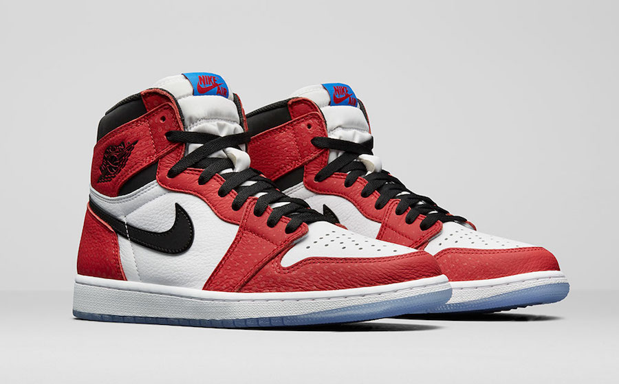 Spider-Man Air Jordan 1 Retro High OG "Origin Story" sneakers