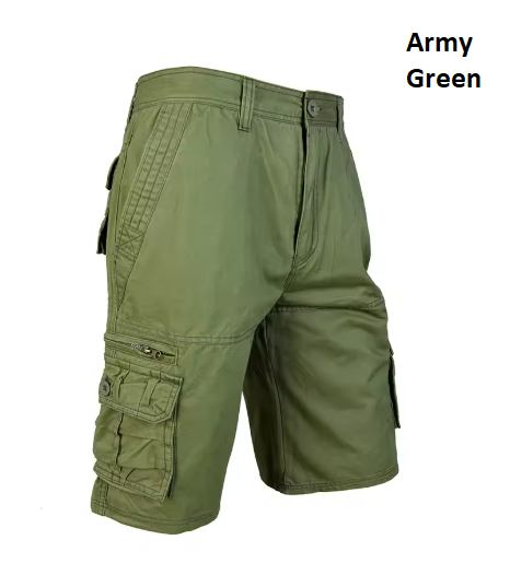 Cargo Shorts Big Size Sport Knee Length Shorts Summer