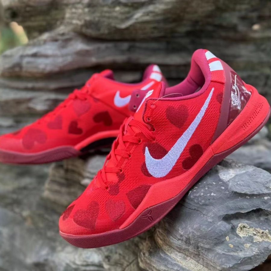 Nike Kobe 8 Protro 'Valentine's Day' Red White
