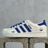 Adidas Originals Superstar x Burberry White and Blue co-branded