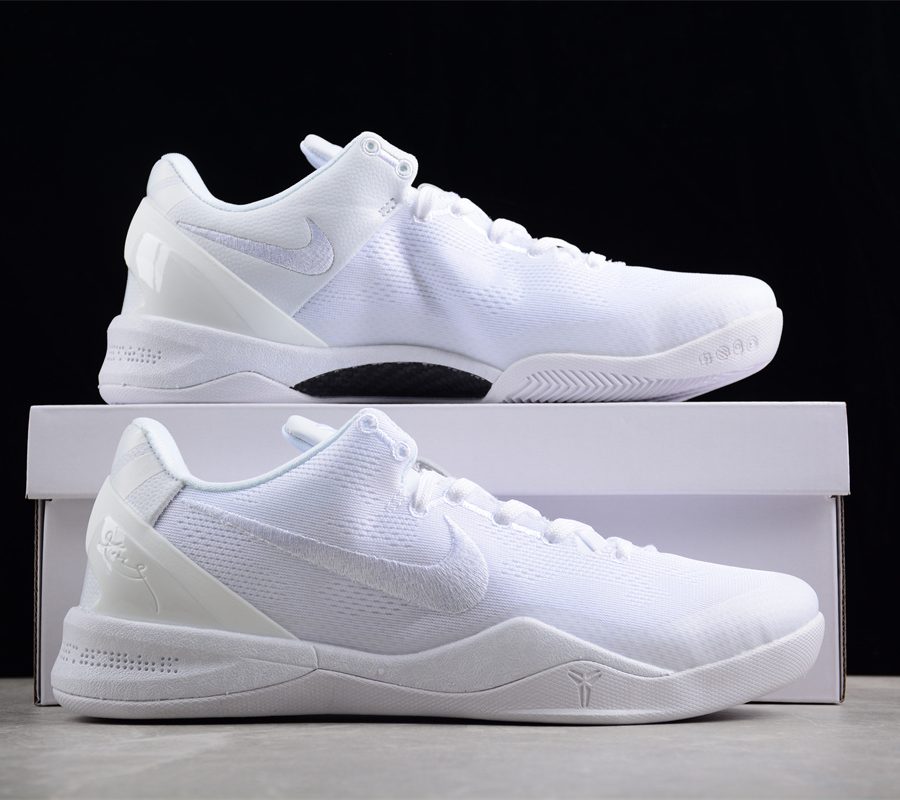 Nike Kobe 8 Protro Triple White