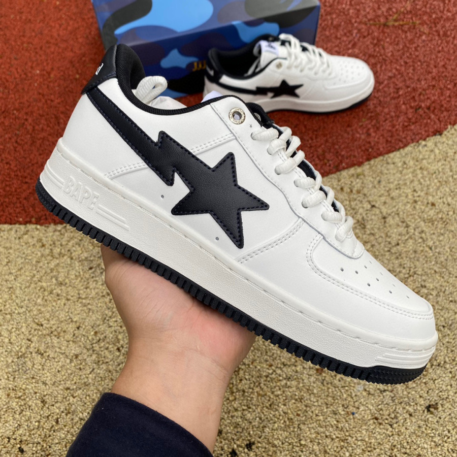 JJJJound x A Bathing Ape Bape Bapesta Navy