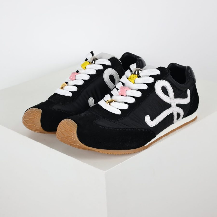 LOEWE Ballet Runner 2.0 in nylon and calfskin