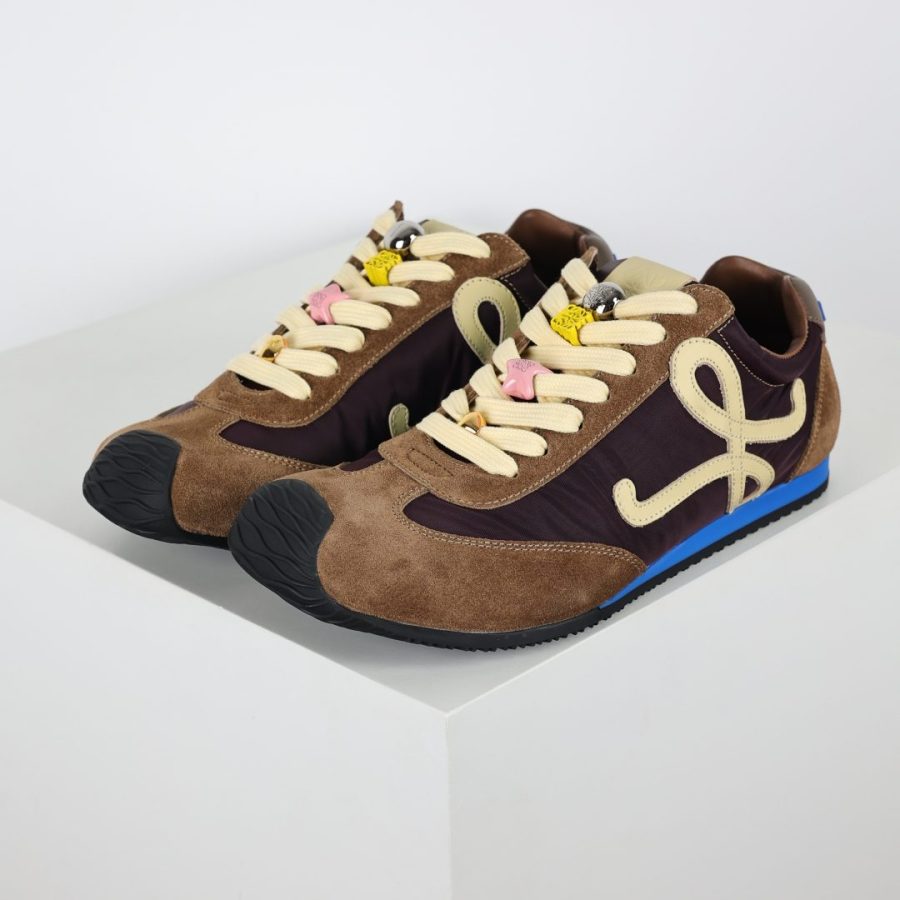 LOEWE Ballet Runner 2.0 in nylon and calfskin